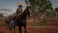 RDR2 GameplayVideoPart2 36 ArthurMorgan Horse Town