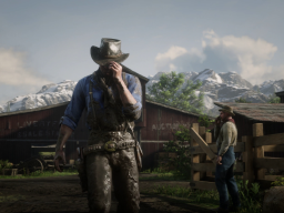 RDR2 GameplayVideoPart2 40 ArthurMorgan Town