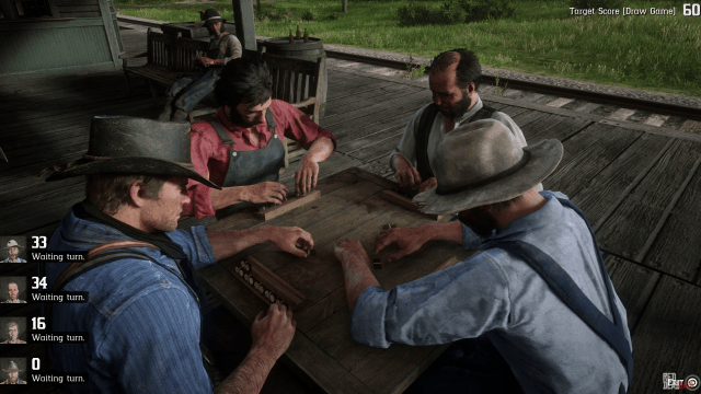 Dominoes - RDR2 Activity