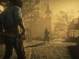 RDR2 GameplayVideoPart2 54 ArthurMorgan DeadEye Town Duel