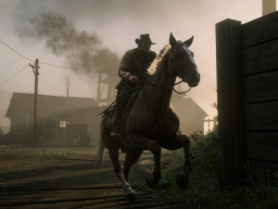 RDR2 GameplayVideoPart2 58 ArthurMorgan Horse Town