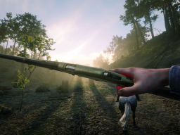RDR2 GameplayVideoPart2 59 Radar ArthurMorgan FirstPerson Forest