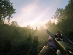 RDR2 GameplayVideoPart2 60 Radar ArthurMorgan FirstPerson Forest