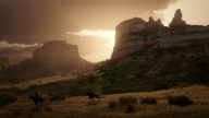 RDR2 GameplayVideoPart2 71 ArthurMorgan Canyon Horse Landscape