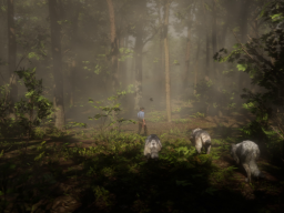 RDR2 GameplayVideoPart2 72 ArthurMorgan Forest Wolf