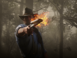RDR2 GameplayVideoPart2 74 ArthurMorgan SawedoffShotgun