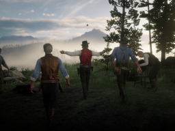 RDR2 GameplayVideoPart2 75 DutchGang Forest Landscape