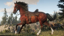 RDR2 EarlyAccess RedChestnutArabianHorse