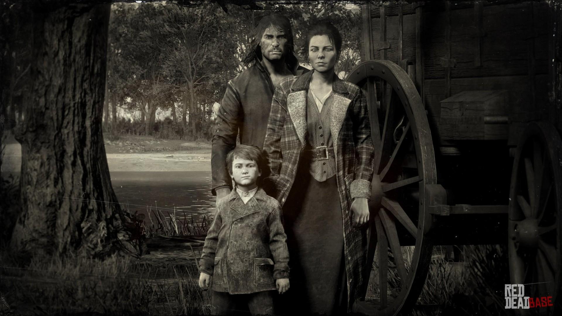 RDR2 JohnMarston AbigailMarston JackMarston