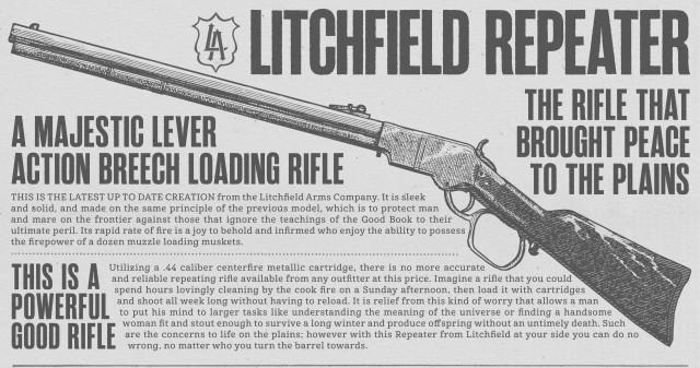 RDR2 Weapons LitchfieldRepeater
