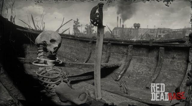 RDR2 Weapon BrokenPirateSword