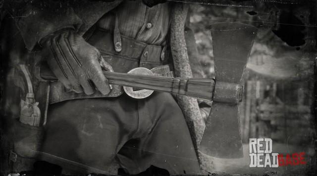 RDR2 Weapon RustedDoubleBitHatchet