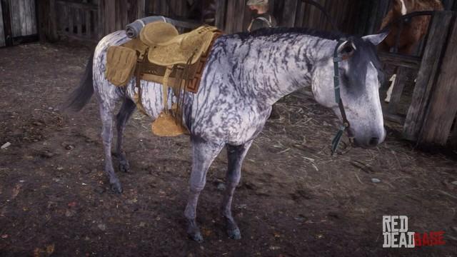 Brindle Thoroughbred - RDR2 Horse