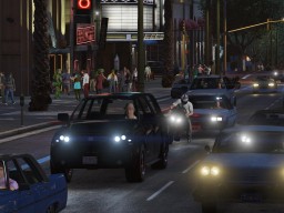 GTA5 NextGen 081 Traffic VinewoodBoulevard