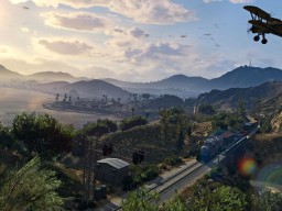GTA5 PC 025 Duster FreightTrain