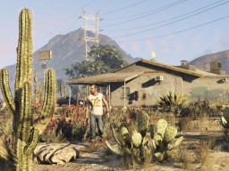 GTA5 PC 028 Trevor Cactus