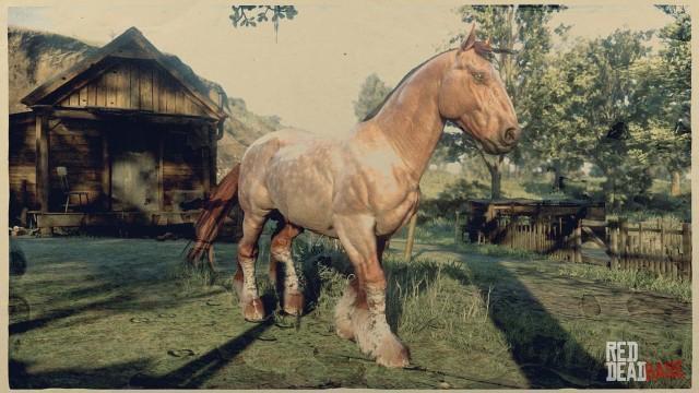 RDR2 Horses Ardennes BayRoanArdennes 2