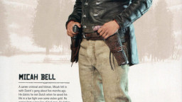 RDR2 Artwork CharacterBio MicahBell