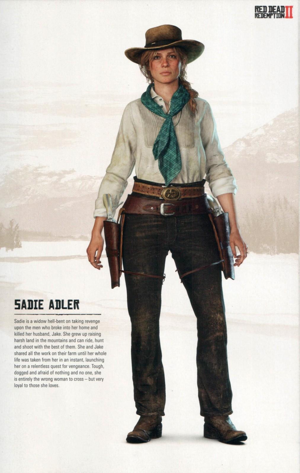 Sadie Adler Red Dead Redemption 2 Characters Red Dead
