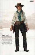 RDR2 Artwork CharacterBio SadieAdler