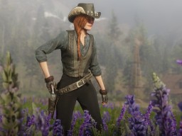 RDR2 RedDeadOnline 023 GatorHat OrtegaVest WoodlandGloves
