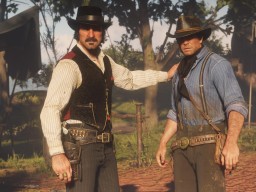 RDR2 Dutch ArthurMorgan Camp