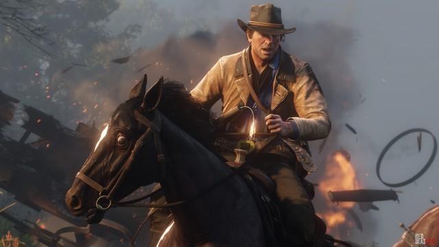 RDR2 Horse Scared ArthurMorgan