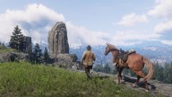 RDR2 Landscape Mountains TennesseeWalker ChestnutTennesseeWalker