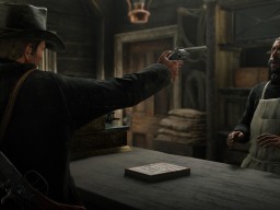RDR2 Robbery Gunpoint