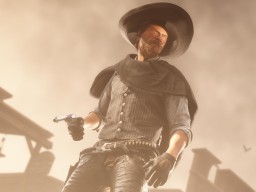 RDR2 Online StrungSombrero GibbstonPants ChuparosaPoncho