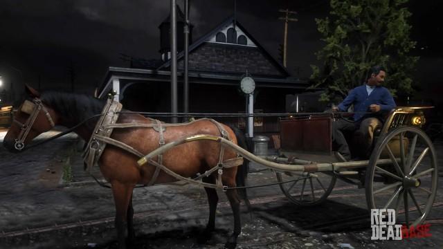 RDR2 Vehicle HorseCart Buggy 3