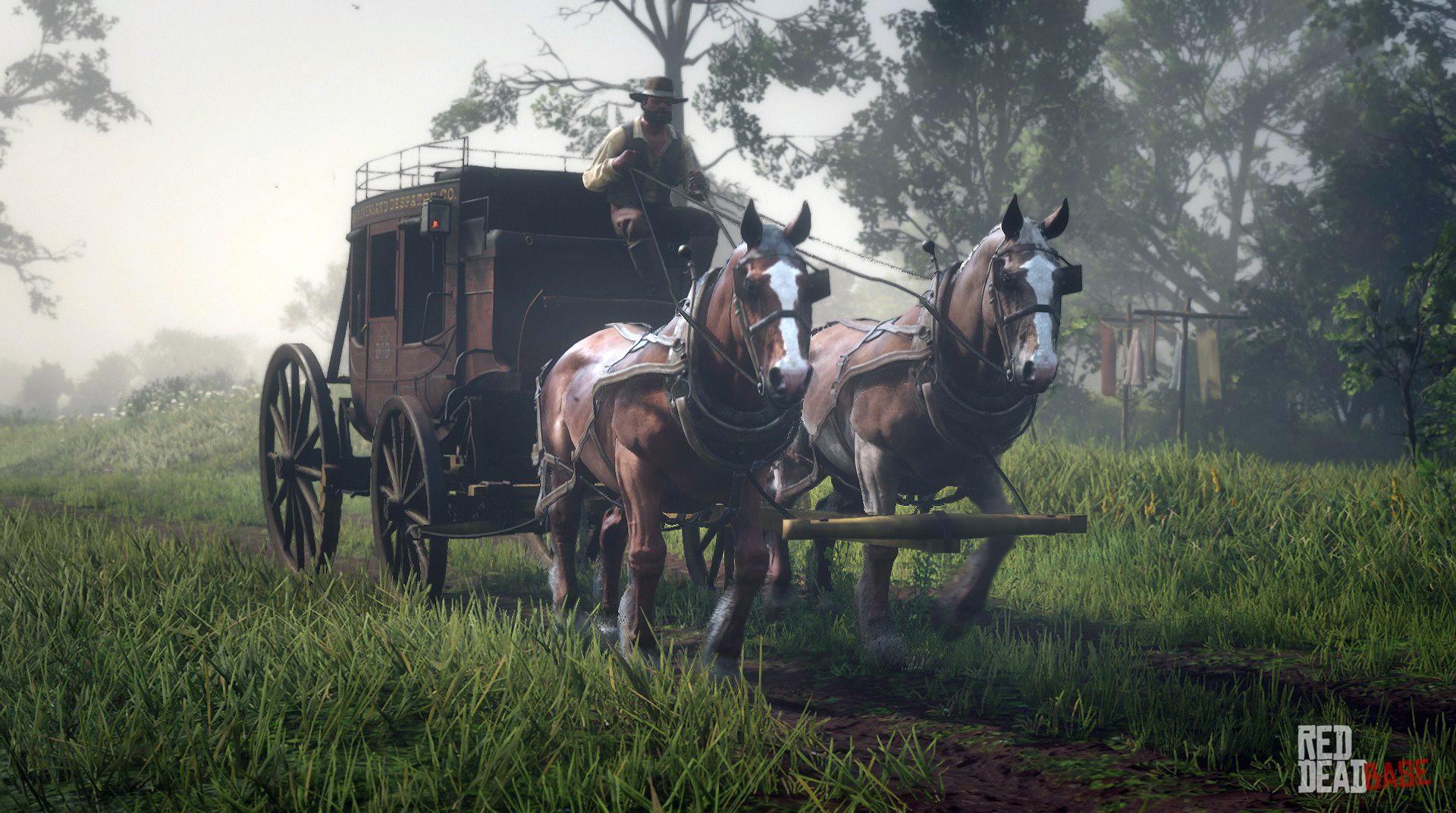 Stagecoach (Taxi) | Red Dead Redemption 2 Vehicles & Transport | Red
