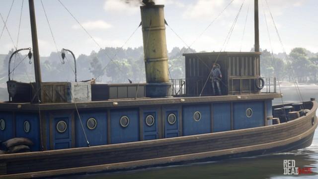 Steamboat (Large) - Red Dead Redemption 2 Vehicles & Transport Steamboat (Large) - Red Dead Redemption 2 Vehicles & Transport