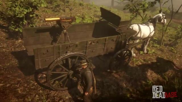 Chuck Wagon (Gatling) - RDR2 Vehicle