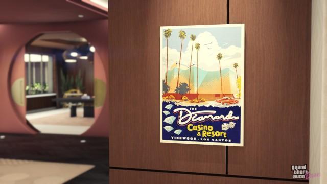 GTAOnline CasinoDLC 47 TheDiamondCasinoAndResortWallArt