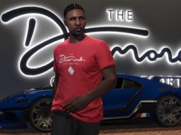 GTAOnline CasinoDLC 51 RedDiamond Tee