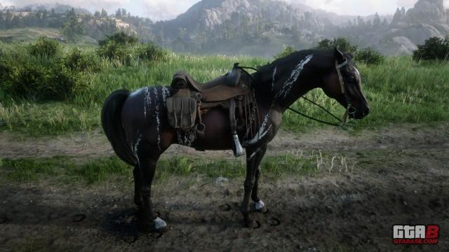 Warped Brindle Arabian Horse - RDR2 Horse