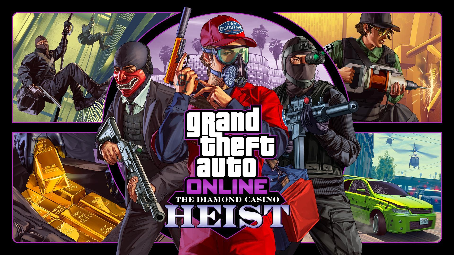 GTA V Artwork Diamond Casino Heist