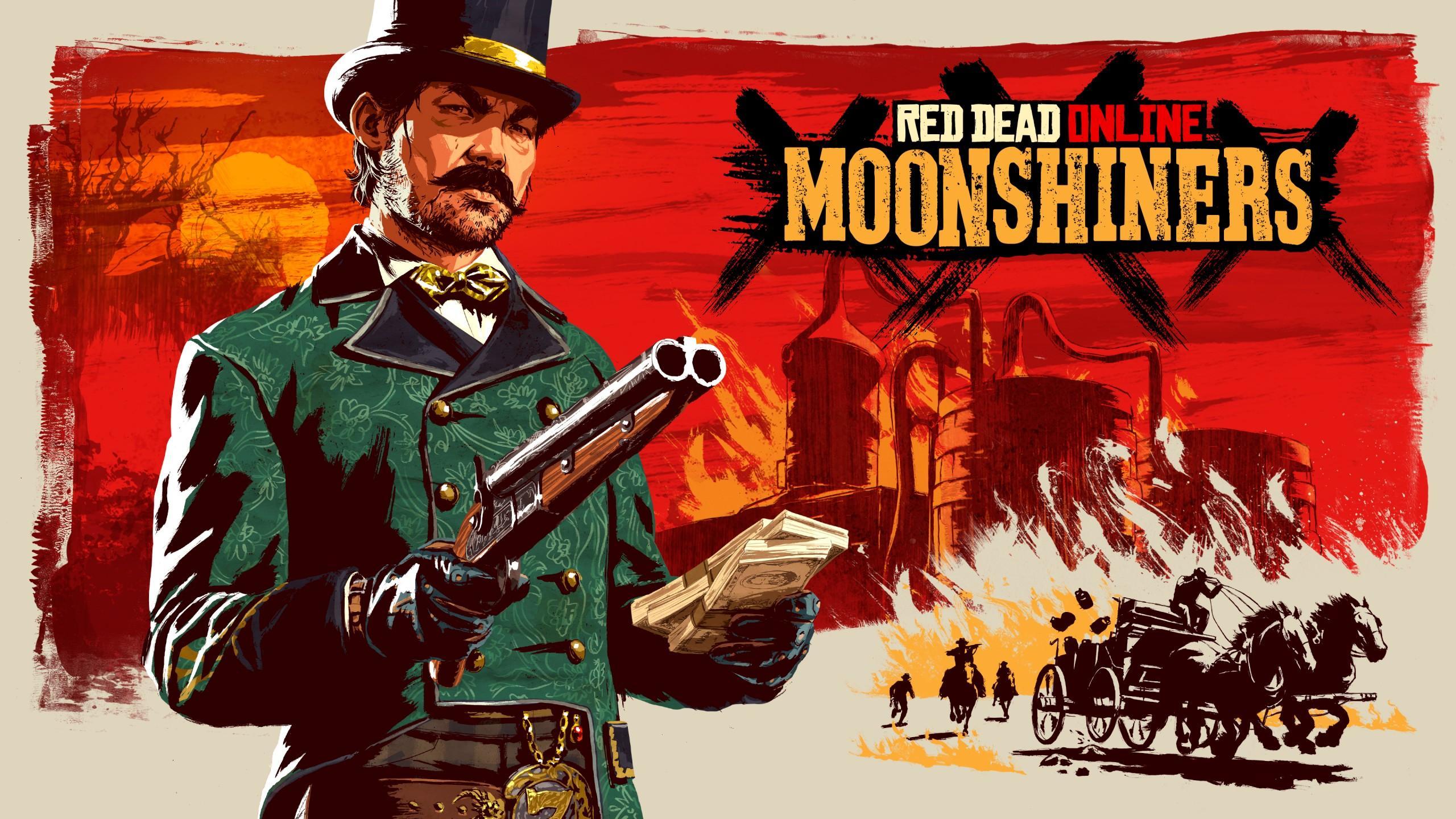 RDR 2 Artwork RedDeadOnline Frontier Pursuits Moonshiners Update