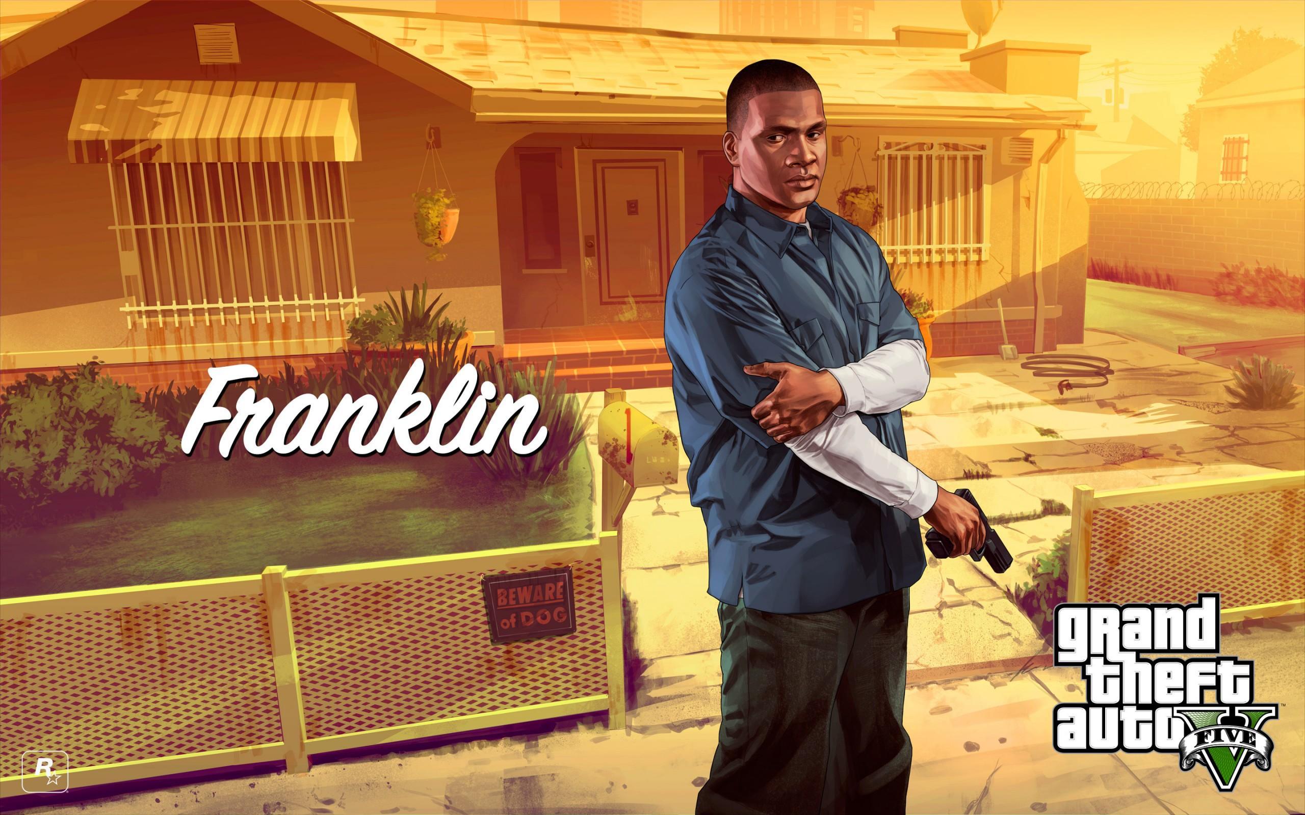 GTA V Artwork Franklin Glock 539 1600 jpg 2560 1600 GTA V Artwork Franklin Glock 539 1600 jpg 2560 1600
