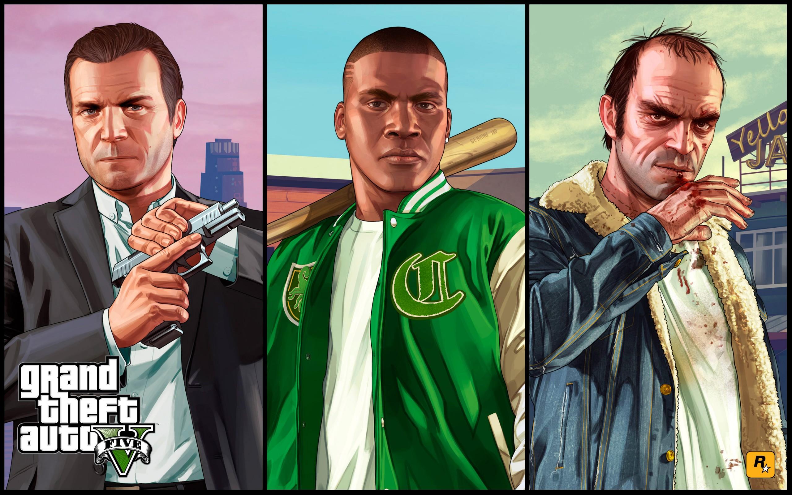 Gta Characters Wallpaper