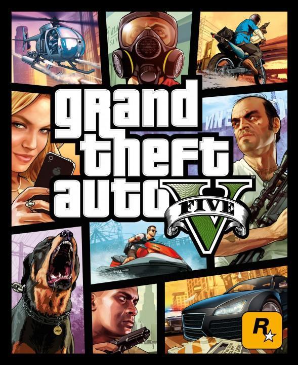 GTA V Official Cover Art