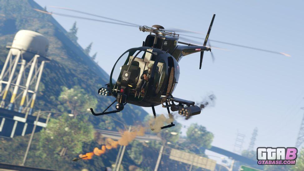 Buzzard Attack Chopper Gta V Gta Online Vehicles Database Statistics Grand Theft Auto V