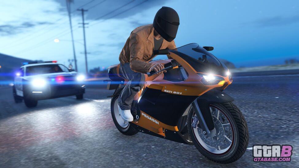 Pegassi Bati 801 GTA 5 - imagens, características e descrição de moto