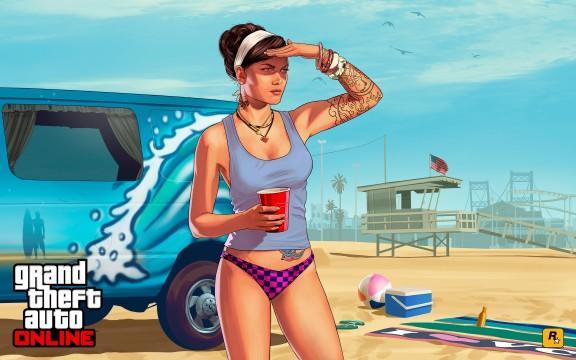 GTA V Artwork BeachBum