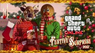 GTA V Artwork FestiveSurprise 2017 2