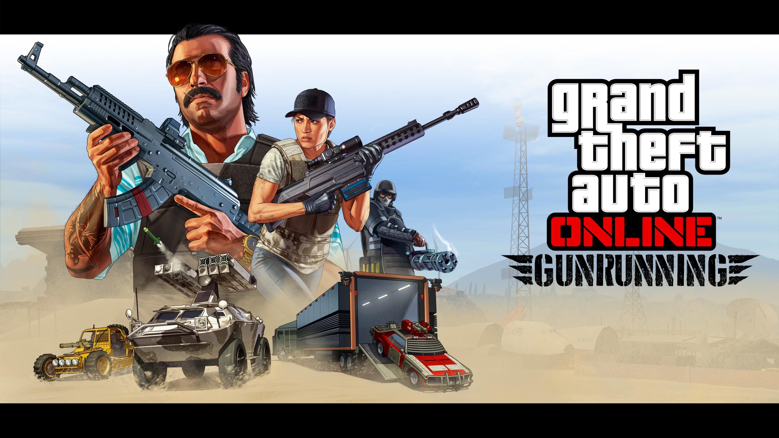 GTA V Artwork Gunrunning