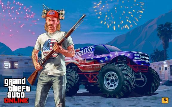 GTA V Artwork IndependenceDay