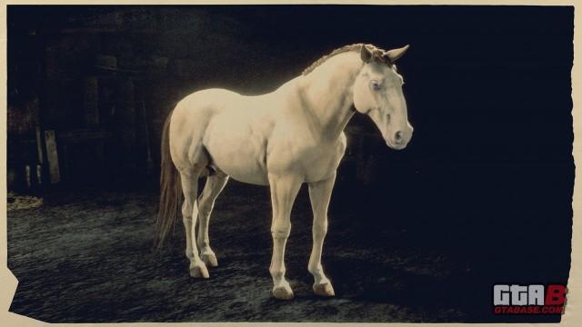 Cremello Kladruber - RDR2 Horse