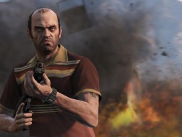 GTA5 222 Trevor Fire